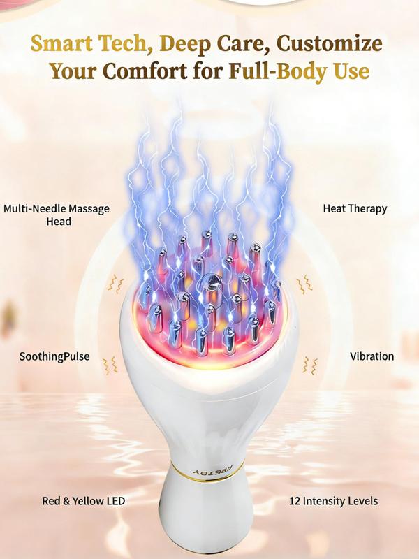Handheld Full Body Massager with Heat & Vibration