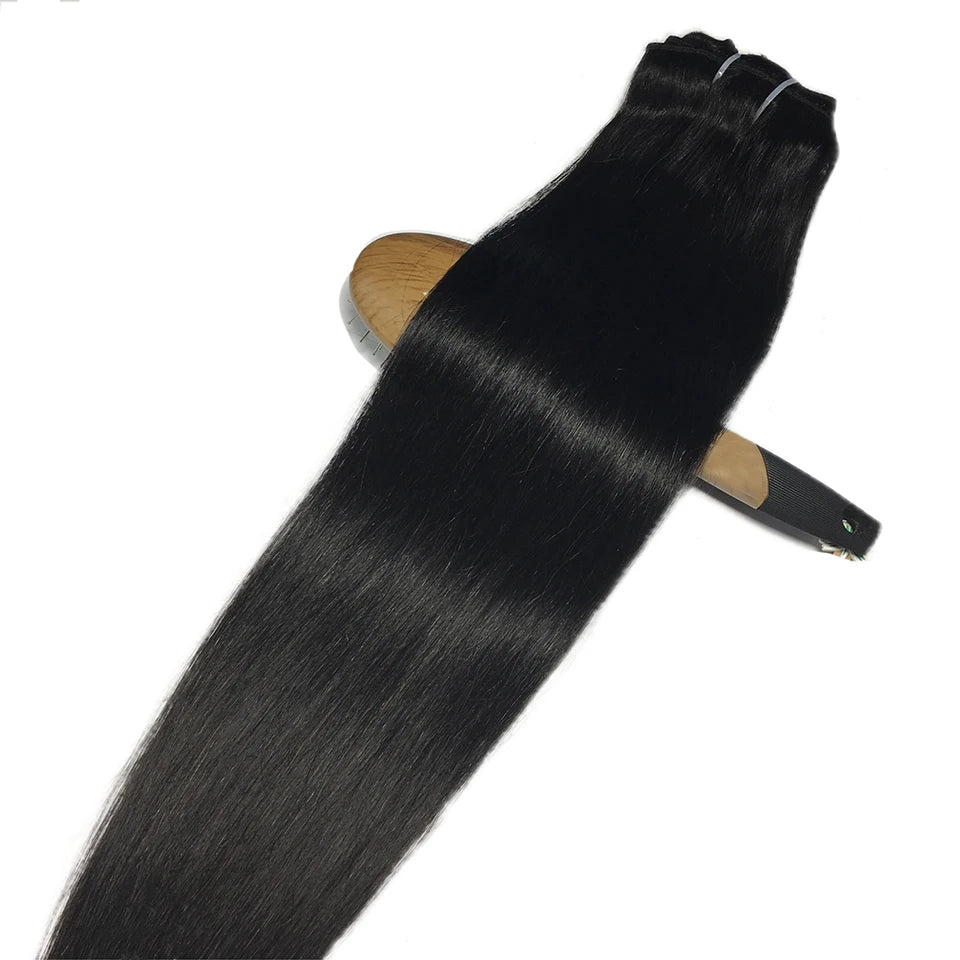 Human Hair Clip Extensions