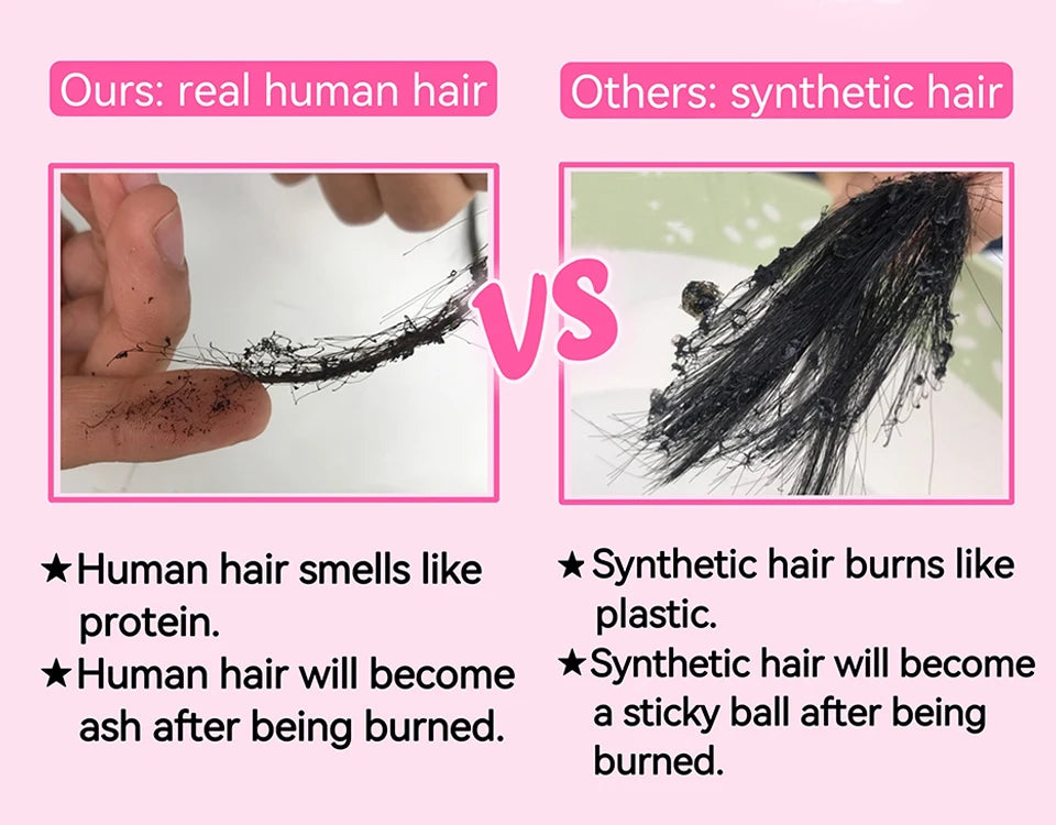 Human Hair Clip Extensions