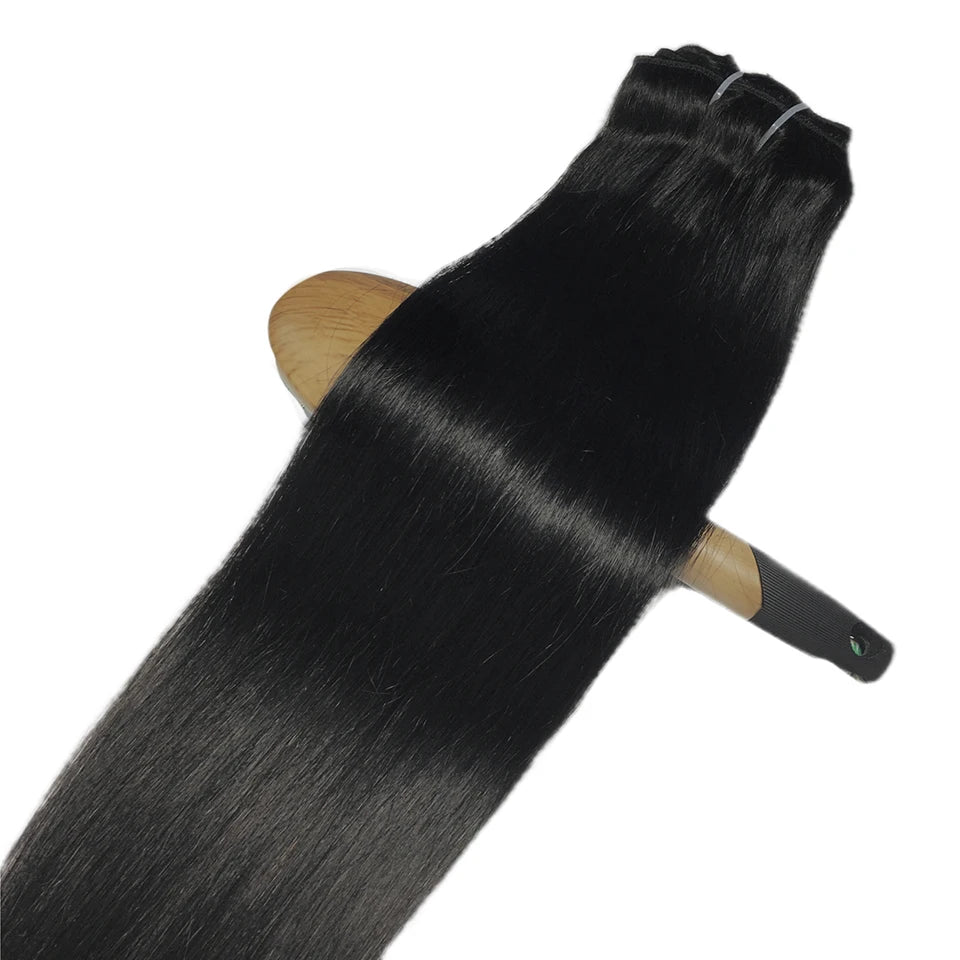 Human Hair Clip Extensions
