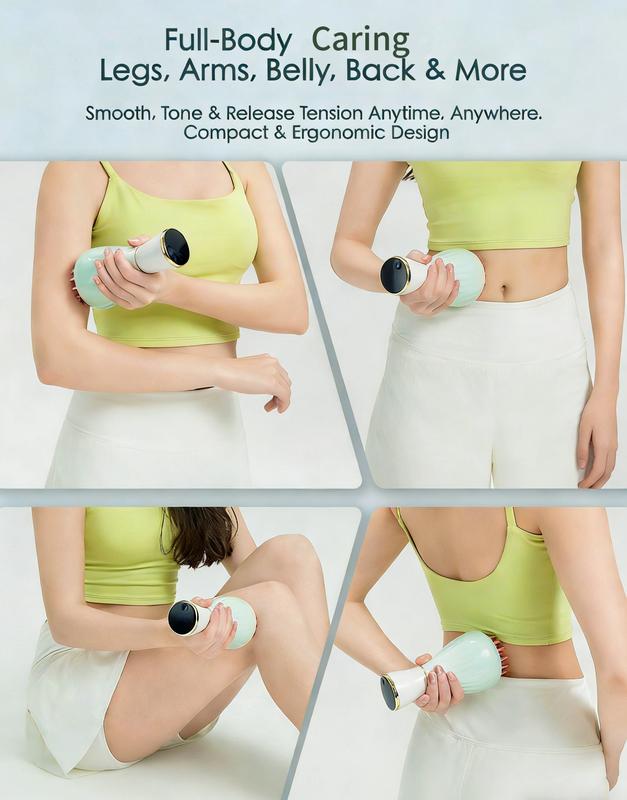 Handheld Full Body Massager with Heat & Vibration