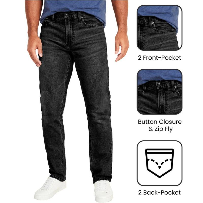 Men's 3-Pack Flex Stretch Slim Straight Jeans